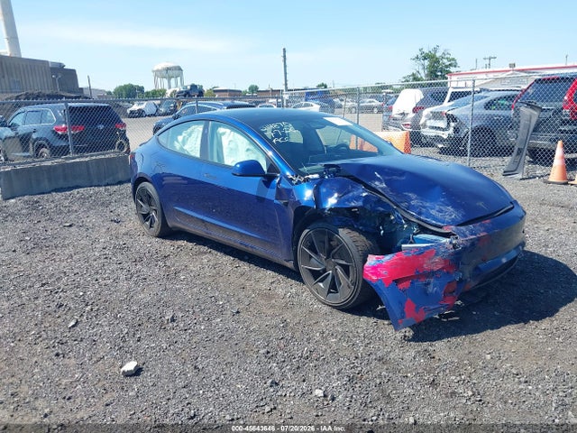 Продажа на аукционе авто 2024 Tesla Model 3, vin: 5YJ3E1EA8RF848406, номер лота: 45643646