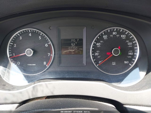 45643657 :رقم المزاد ، 3VWDP7AJ5CM324900 vin ، 2012 Volkswagen Jetta 2.5l Se مزاد بيع