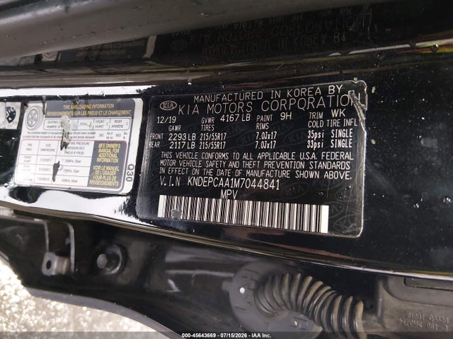 KIA Seltos Lx 2021 KNDEPCAA1M7044841 Image 9