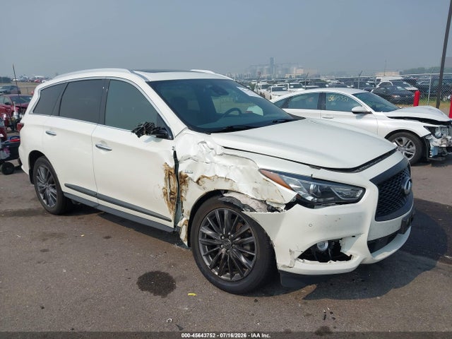 45643752 :رقم المزاد ، 5N1DL0MM5LC527259 vin ، 2020 Infiniti Qx60 Luxe Awd مزاد بيع