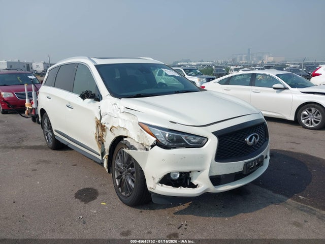 45643752 :رقم المزاد ، 5N1DL0MM5LC527259 vin ، 2020 Infiniti Qx60 Luxe Awd مزاد بيع