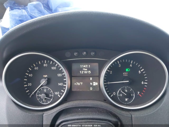 45643774 :رقم المزاد ، 4JGBB7CB7AA589189 vin ، 2010 Mercedes-benz Ml 550 4matic مزاد بيع