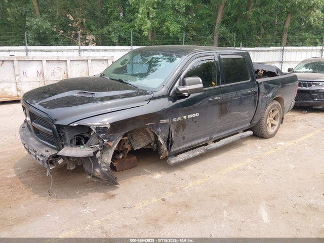 45643829 :رقم المزاد ، 1C6RD7MTXCS167037 vin ، 2012 Ram 1500 Sport مزاد بيع