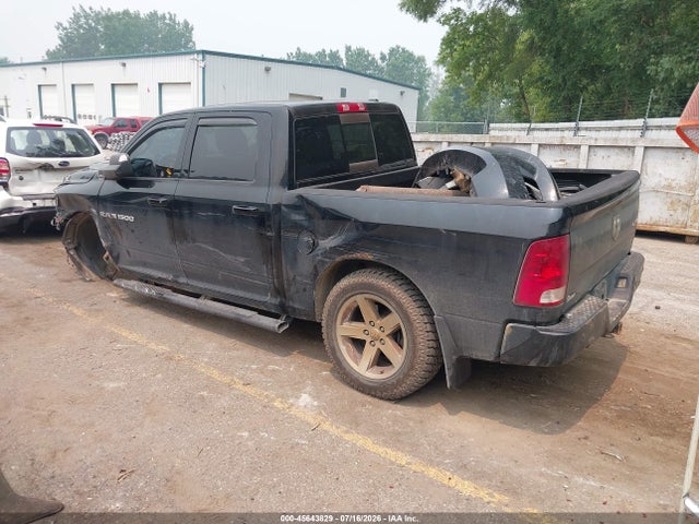 45643829 :رقم المزاد ، 1C6RD7MTXCS167037 vin ، 2012 Ram 1500 Sport مزاد بيع