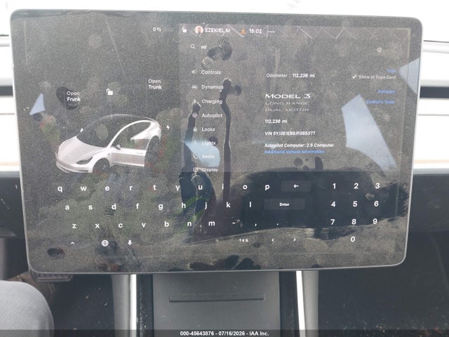 Tesla Model 3 Long Range/performance 2018 5YJ3E1EB6JF085377 Image 7