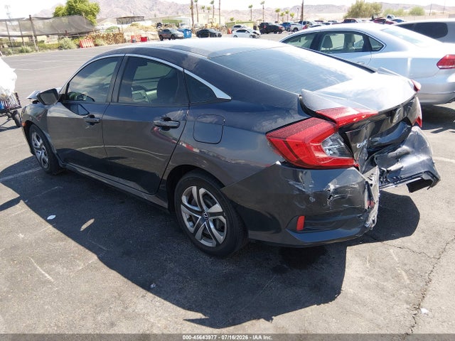 Honda Civic Lx 2018 2HGFC2F53JH565454 Image 3