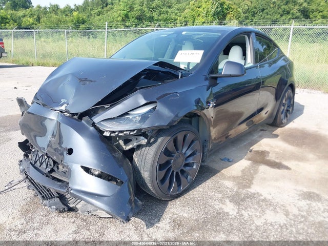 45644035 :رقم المزاد ، 7SAYGDEF0RF052491 vin ، 2024 Tesla Model Y Performance Dual Motor All-wheel Drive مزاد بيع
