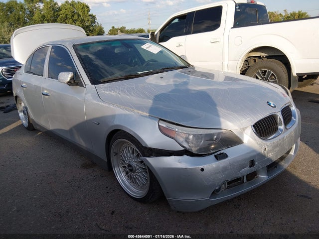 2006 Bmw 525xi მანქანა იყიდება აუქციონზე, vin: WBANF33586B999166, აუქციონის ნომერი: 45644091