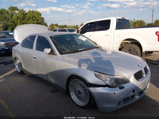 2006 Bmw 525xi მანქანა იყიდება აუქციონზე, vin: WBANF33586B999166, აუქციონის ნომერი: 45644091