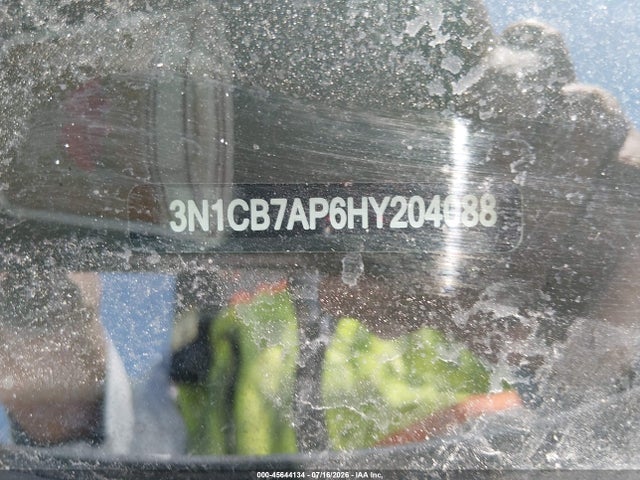 3N1CB7AP6HY204088 Nissan Sentra Sr Turbo