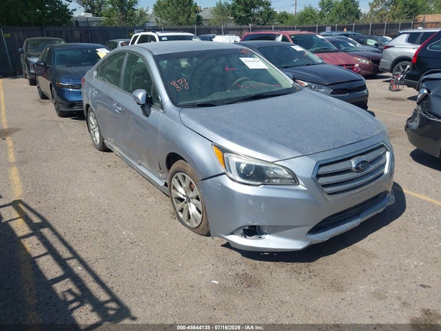 2017 Subaru Legacy 2.5i Premium მანქანა იყიდება აუქციონზე, vin: 4S3BNAC69H3016692, აუქციონის ნომერი: 45644138