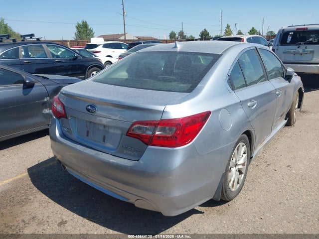 2017 Subaru Legacy 2.5i Premium მანქანა იყიდება აუქციონზე, vin: 4S3BNAC69H3016692, აუქციონის ნომერი: 45644138
