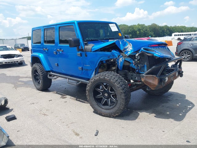 Продажа на аукционе авто 2016 Jeep Wrangler Unlimited Sahara, vin: 1C4BJWEG9GL301972, номер лота: 45644216