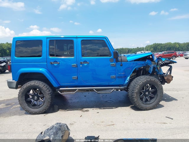 45644216 :رقم المزاد ، 1C4BJWEG9GL301972 vin ، 2016 Jeep Wrangler Unlimited Sahara مزاد بيع