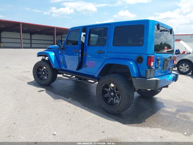 45644216 :رقم المزاد ، 1C4BJWEG9GL301972 vin ، 2016 Jeep Wrangler Unlimited Sahara مزاد بيع