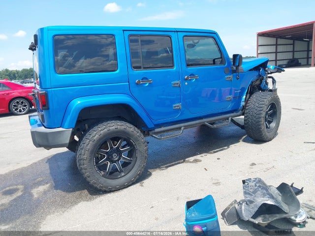 45644216 :رقم المزاد ، 1C4BJWEG9GL301972 vin ، 2016 Jeep Wrangler Unlimited Sahara مزاد بيع