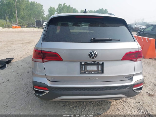2022 Volkswagen Taos 1.5t Se მანქანა იყიდება აუქციონზე, vin: 3VVYX7B22NM087315, აუქციონის ნომერი: 45644327