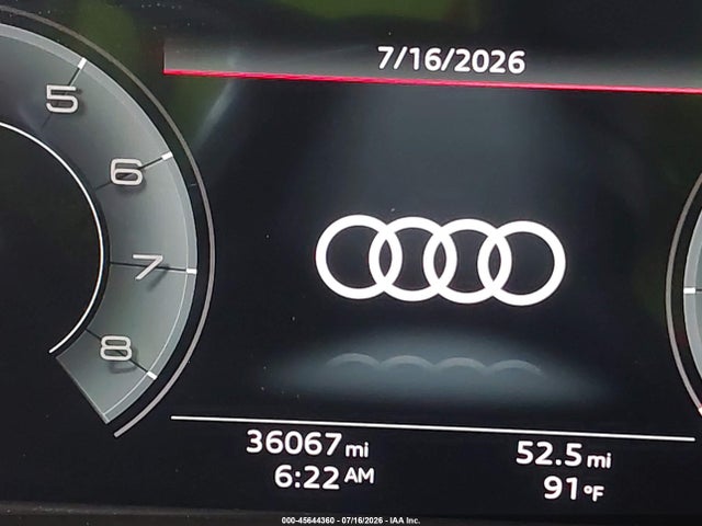 Aukcja sprzedaży 2025 Audi A5 Sportback Premium 45 Tfsi S Line Quattro S Tronic, vin: WAUDACF5XSA007146, numer aukcji: 45644360