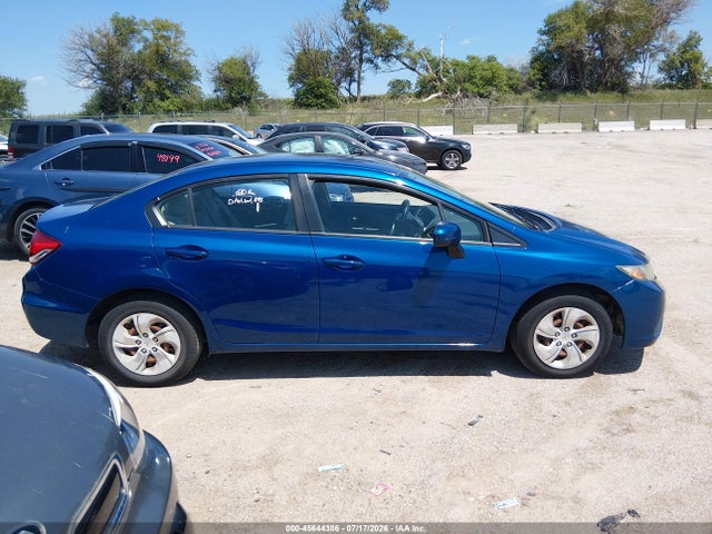 Aukcja sprzedaży 2014 Honda Civic Lx, vin: 19XFB2F51EE235105, numer aukcji: 45644386