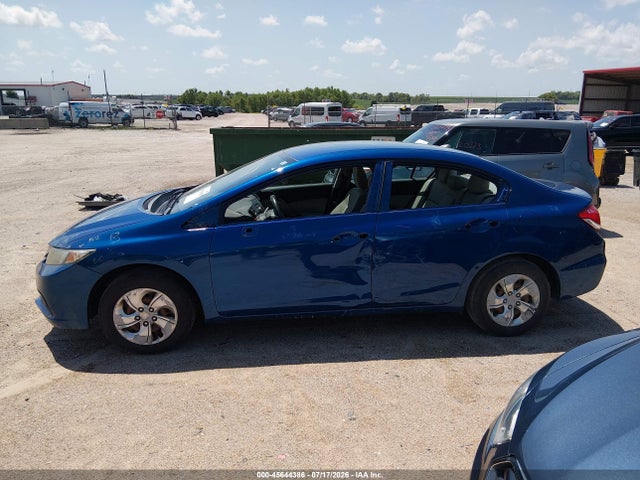 Aukcja sprzedaży 2014 Honda Civic Lx, vin: 19XFB2F51EE235105, numer aukcji: 45644386