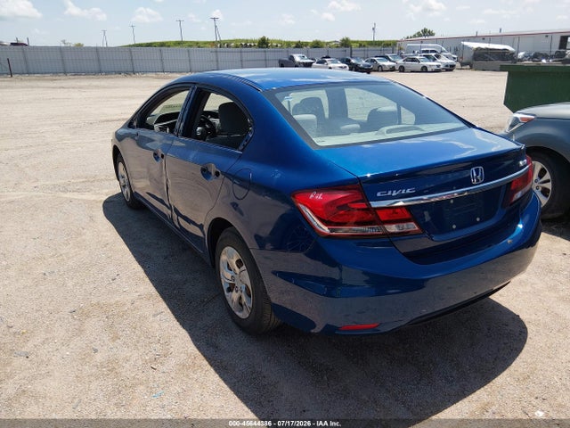 Aukcja sprzedaży 2014 Honda Civic Lx, vin: 19XFB2F51EE235105, numer aukcji: 45644386