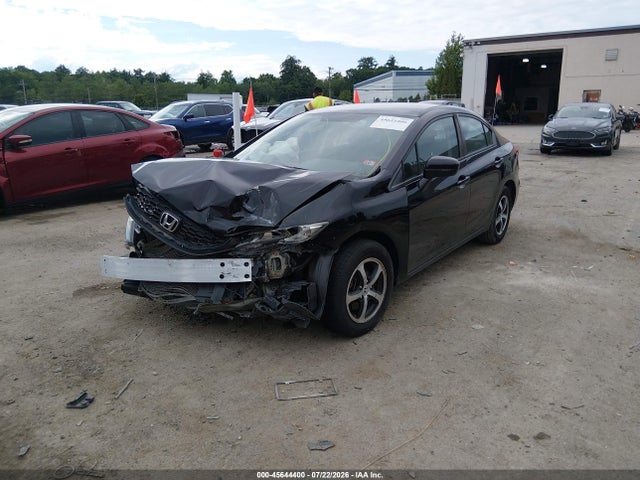 Aukcja sprzedaży 2015 Honda Civic Se, vin: 19XFB2F74FE703766, numer aukcji: 45644400