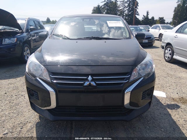 2021 Mitsubishi Mirage Carbonite Edition/es/le მანქანა იყიდება აუქციონზე, vin: ML32AUHJ1MH012906, აუქციონის ნომერი: 45644476