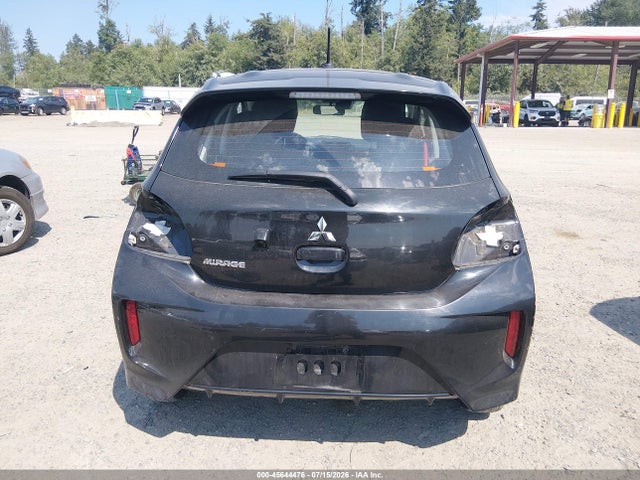 2021 Mitsubishi Mirage Carbonite Edition/es/le მანქანა იყიდება აუქციონზე, vin: ML32AUHJ1MH012906, აუქციონის ნომერი: 45644476