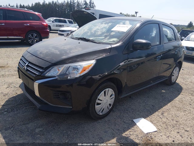 2021 Mitsubishi Mirage Carbonite Edition/es/le მანქანა იყიდება აუქციონზე, vin: ML32AUHJ1MH012906, აუქციონის ნომერი: 45644476