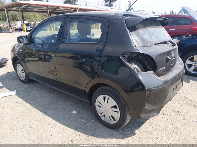 2021 Mitsubishi Mirage Carbonite Edition/es/le მანქანა იყიდება აუქციონზე, vin: ML32AUHJ1MH012906, აუქციონის ნომერი: 45644476