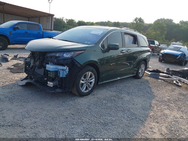 45644507 :رقم المزاد ، 5TDJSKFC5SS215319 vin ، 2025 Toyota Sienna Xle مزاد بيع