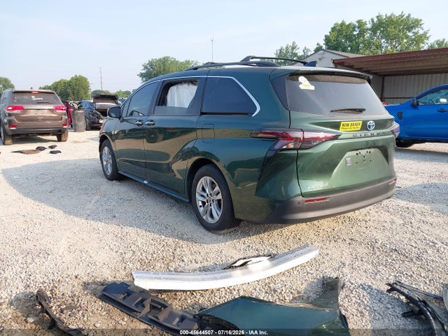 45644507 :رقم المزاد ، 5TDJSKFC5SS215319 vin ، 2025 Toyota Sienna Xle مزاد بيع