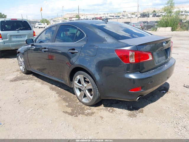 45644539 :رقم المزاد ، JTHBF5C21B5137020 vin ، 2011 Lexus Is 250 مزاد بيع