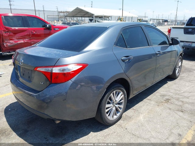2014 Toyota Corolla Le Plus მანქანა იყიდება აუქციონზე, vin: 5YFBURHEXEP099554, აუქციონის ნომერი: 45644546
