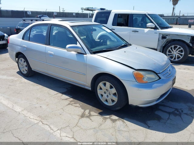45644590 :رقم المزاد ، 2HGES26771H598957 vin ، 2001 Honda Civic Ex مزاد بيع