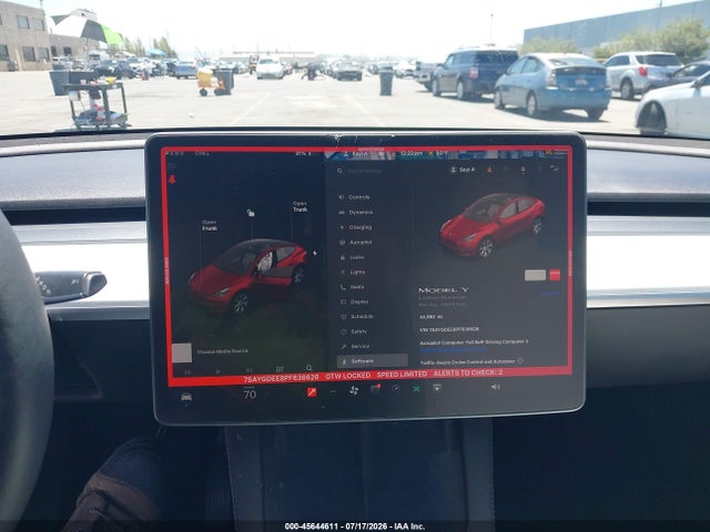 Продаж на аукціоні авто 2023 Tesla Model Y Awd/long Range Dual Motor All-wheel Drive, vin: 7SAYGDEE8PF636626, номер лоту: 45644611