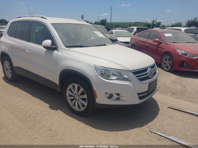 2011 Volkswagen Tiguan Se მანქანა იყიდება აუქციონზე, vin: WVGAV7AX5BW536402, აუქციონის ნომერი: 45644644