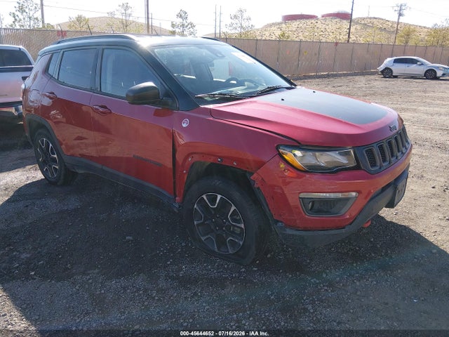 Auction sale of the 2021 Jeep Compass Trailhawk 4x4, vin: 3C4NJDDB4MT574311, lot number: 45644652