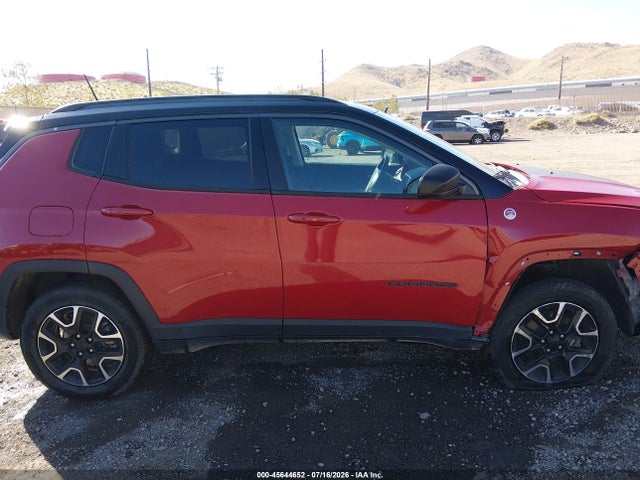 Auction sale of the 2021 Jeep Compass Trailhawk 4x4, vin: 3C4NJDDB4MT574311, lot number: 45644652