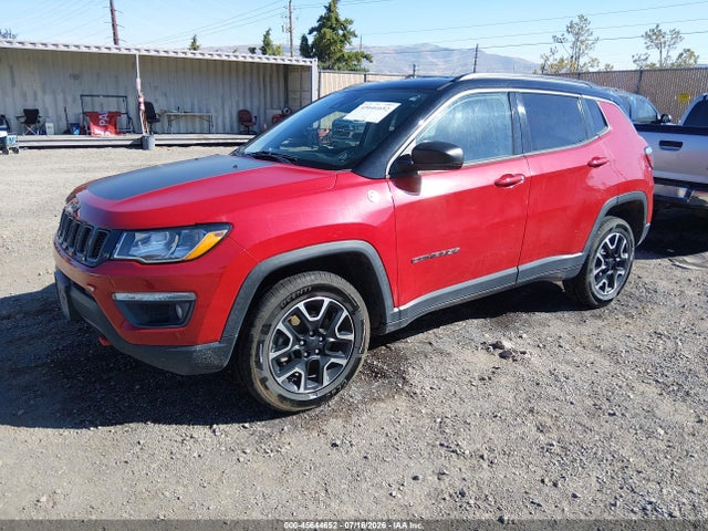Auction sale of the 2021 Jeep Compass Trailhawk 4x4, vin: 3C4NJDDB4MT574311, lot number: 45644652