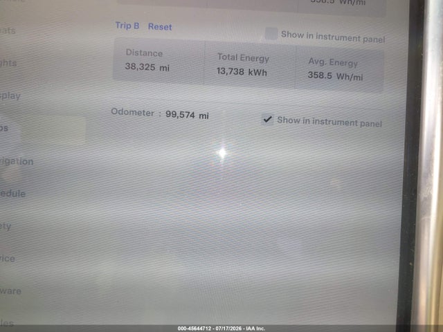Продаж на аукціоні авто 2016 Tesla Model X 60d/70d/75d/90d, vin: 5YJXCAE23GF031499, номер лоту: 45644712