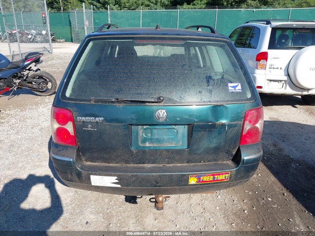 2002 Volkswagen Passat Gls მანქანა იყიდება აუქციონზე, vin: WVWVD63B02E382157, აუქციონის ნომერი: 45644714