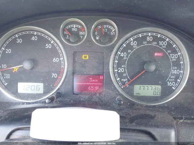 2002 Volkswagen Passat Gls მანქანა იყიდება აუქციონზე, vin: WVWVD63B02E382157, აუქციონის ნომერი: 45644714