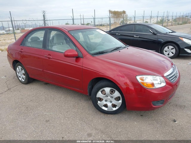 Продажа на аукционе авто 2009 Kia Spectra Ex, vin: KNAFE222195641998, номер лота: 45644750