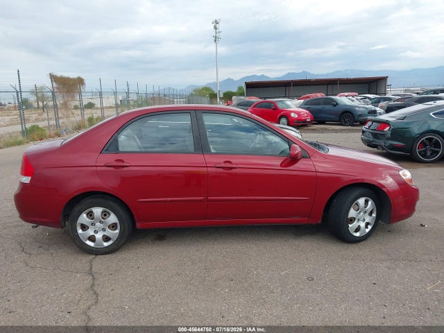 Aukcja sprzedaży 2009 Kia Spectra Ex, vin: KNAFE222195641998, numer aukcji: 45644750