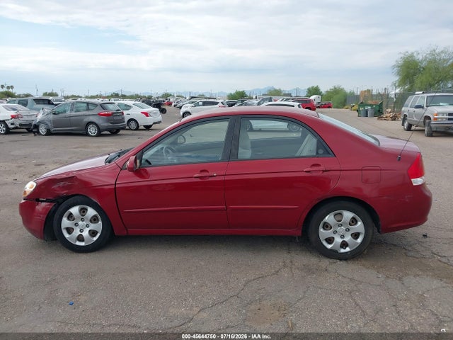 Aukcja sprzedaży 2009 Kia Spectra Ex, vin: KNAFE222195641998, numer aukcji: 45644750