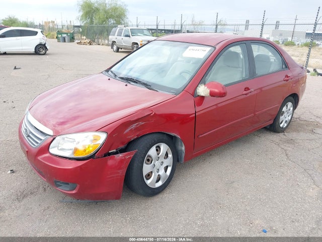 Aukcja sprzedaży 2009 Kia Spectra Ex, vin: KNAFE222195641998, numer aukcji: 45644750