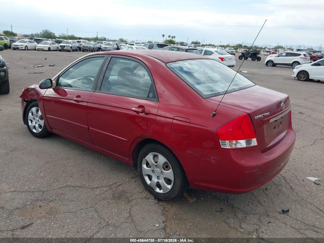 Aukcja sprzedaży 2009 Kia Spectra Ex, vin: KNAFE222195641998, numer aukcji: 45644750