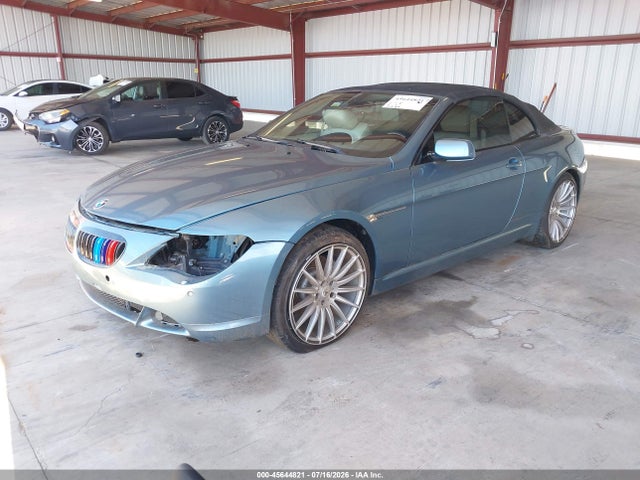 45644821 :رقم المزاد ، WBAEK13416CN75796 vin ، 2006 Bmw 650i مزاد بيع