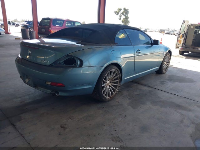 45644821 :رقم المزاد ، WBAEK13416CN75796 vin ، 2006 Bmw 650i مزاد بيع